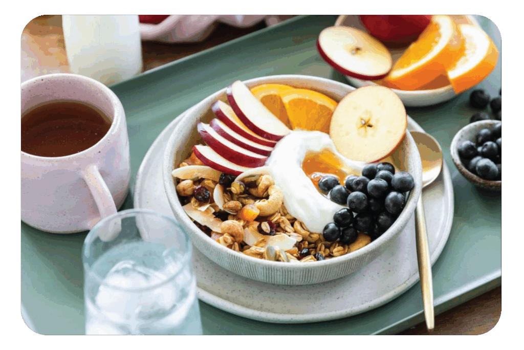 apple deluxe granola